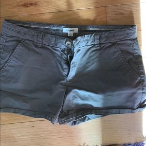GARAGE low rise shorts